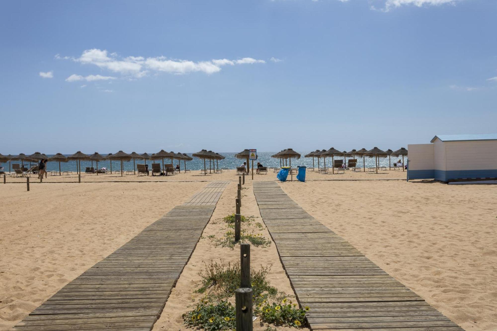 Apartmán New! Quarteira Sea View Exteriér fotografie